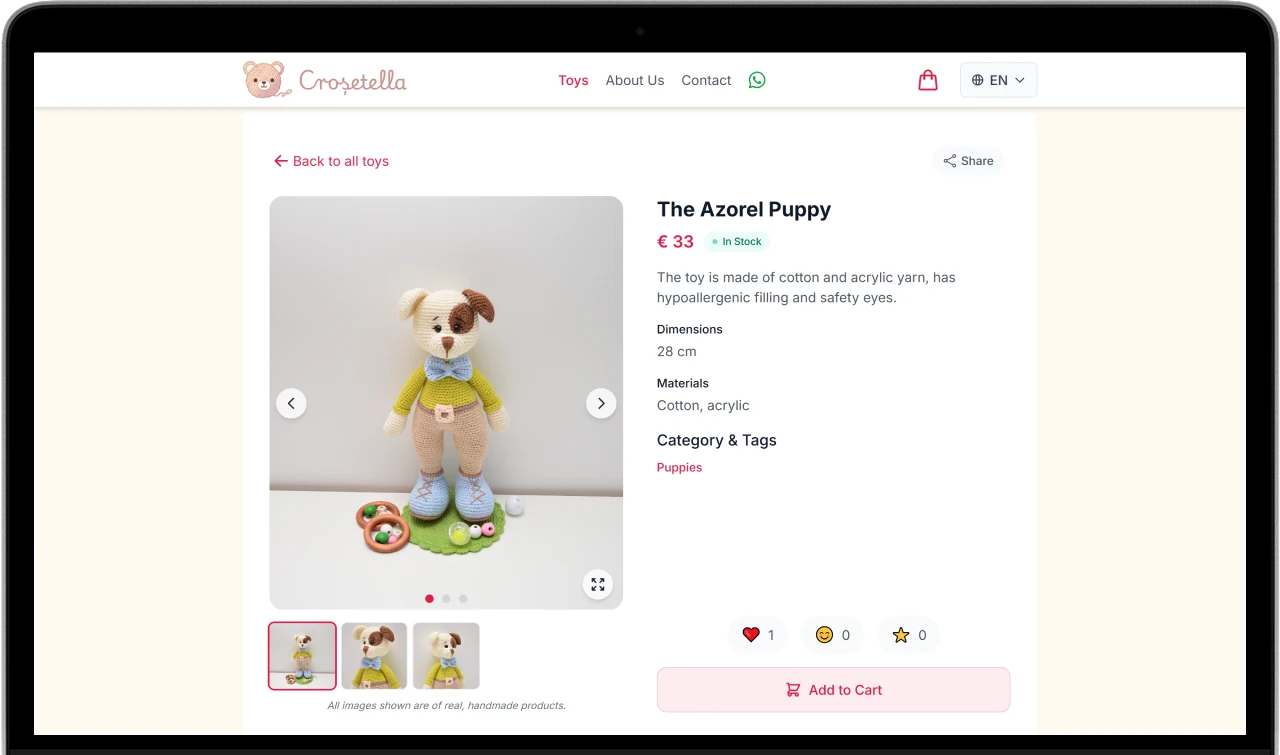 Crosetella productdetailpagina